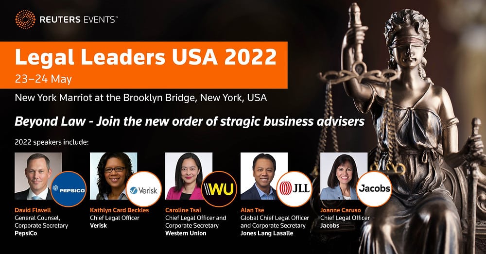 Legal Leaders USA May 23-24, 2022, NYC