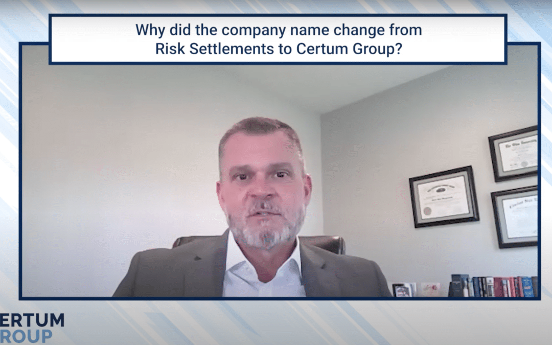 Certum Group’s Suite of Litigation Risk Transfer Solutions